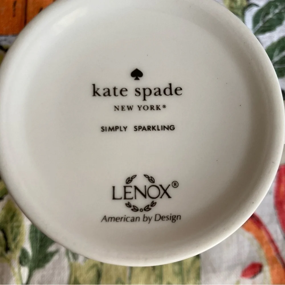 Kate Spade x Lenox Look for the Silver Lining mug